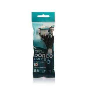 Мужской одноразовый станок для бритья Dorco Pace 6 лезвий