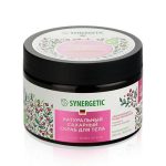 Натуральный сахарный скраб для тела Synergetic "гвоздика и дикая клюква" 300мл