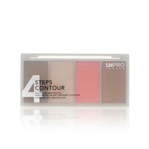 Палетка для контуринга лица LN Professional 4 Steps 4 Contour 102, 10г