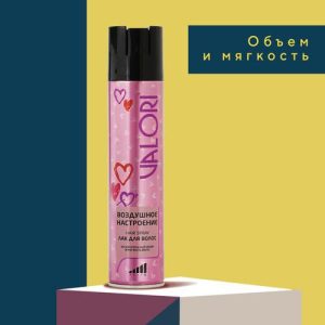 Лак для укладки волос Valori "Воздушное настроение" Мегафиксация (5) 250мл