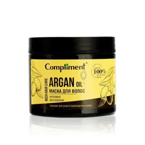 Маска для волос Compliment Rich Hair Care Argan Oil "Интенсивное восстановление" 400мл