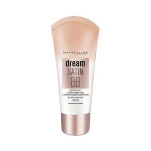 BB крем Maybelline New York Dream Satin BB!! Мгновенное сияние" 8 в 1 для лица Натурально-бежевый 30мл