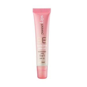 Бальзам для губ Bielita Sweet Lips "Безупречный уход" 5 в 1 SPF 15 15мл