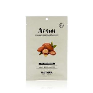 Обновляющая маска для лица Prettyskin "Argan" с экстрактом арганы 23г