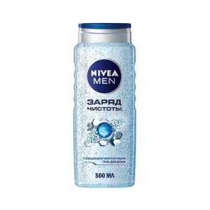 Мужской гель для душа Nivea Men "Заряд чистоты" 500мл