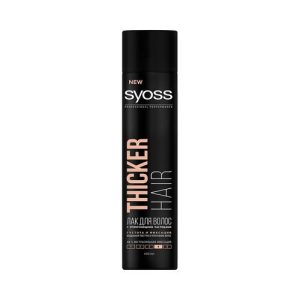 Лак для укладки волос Syoss Thicker Hair Сверхсильная фиксация (4) 400мл
