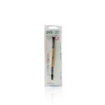 Двусторонняя щетка - кисть для бровей QVS