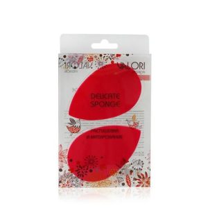 Матирующий спонж Valori Fashion в прозрачном боксе с печатью, 2шт