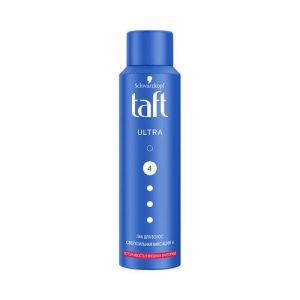 Лак для волос Taft "Ultra" укрепляющая формула с аргинином, Сверхсильная фиксация (4) 150мл