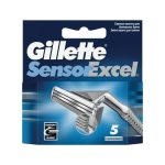Кассеты для станка Gillette Sensor Excel сменные 5шт