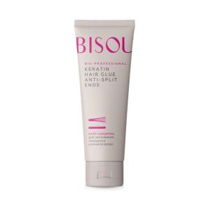 Клей - сыворотка для секущихся кончиков волос Bisou Bio-professional "Keratin hair glue anti-split ends" 100мл