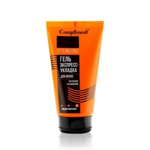 Гель для волос Compliment Styling Pro "экспресс - укладка" Очень сильная фиксация (3) 165мл