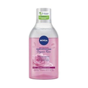 Мицеллярная вода для лица Nivea Make-up Expert розовая вода 400мл