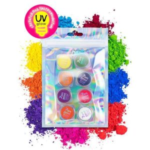 Светящаяся подводка - лайнер для век 7 days Extremely Chick UVglow neon 02 Electric 8шт