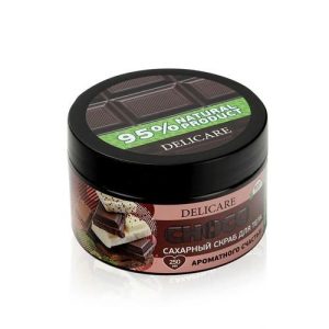 Сахарный скраб для тела Delicare Organic Secret "Молочный шоколад" 250мл