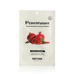 Укрепляющая маска для лица Prettyskin "Pomegranate" с экстрактом граната 23г
