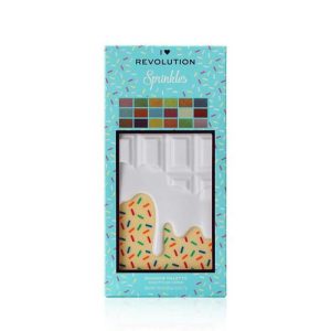 Тени для век I Heart Revolution Chocolate, Sprinkles, 18 цветов, 21,96г