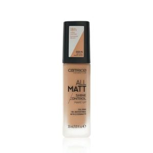 Тональный крем для лица Catrice All Matt Plus Shine Control Make Up 020 N, Neutral Nude Beige, 30мл