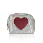 Косметичка Ameli " Сердце " кубик , голография