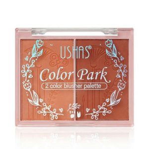 Румяна для лица USHAS Color Park 2 цвета, 7,6г