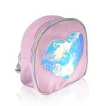 Косметичка - рюкзак Ameli " Сердце " 1 отделение , длинный ремень