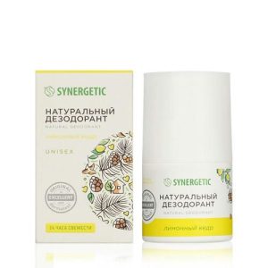 Натуральный дезодорант Synergetic "Лимонный Кедр" 50мл