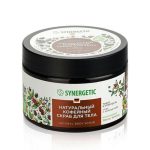 Натуральный кофейный скраб для тела Synergetic "кофе и зеленый лайм" 300мл