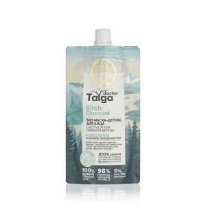 Био маска - детокс для лица Natura Siberica Doctor Taiga "Pores Detox" для глубокого очищения пор 100мл