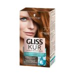 Стойкая краска для волос Gliss Kur Уход & увлажнение с гиалуроновой кислотой 7-77 Натуральный медный