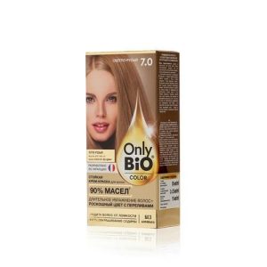 Крем - краска для волос Only Bio Color 7.0, Светло-русый, 115мл