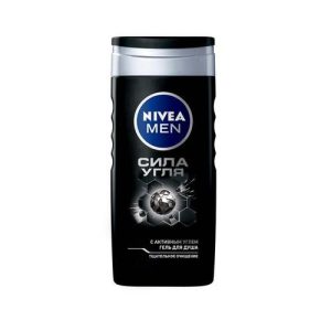 Мужской гель для душа Nivea Men "Сила угля" 250мл
