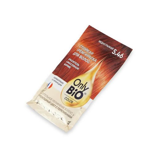 Крем - краска для волос Only Bio Color 5.46, Медно-рыжий, 115мл — изображение 3
