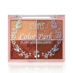 Тени для век USHAS Color Park 4 цвета, 7,7г
