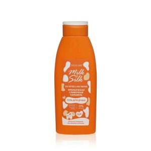Гель для душа Delicare Milk & Silk "Французская сливочная карамель" 500мл