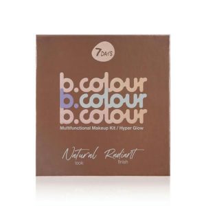Многофункциональная палетка для лица 7 days b.colour , Hyper Glow , 12,8г