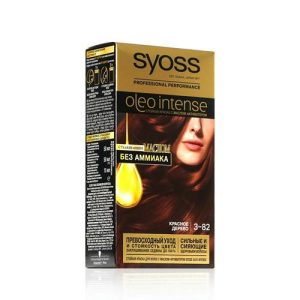 Краска Syoss oleo intense стойкая для волос 3-82 Красное дерево 50мл