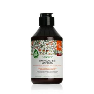 Натуральный бессульфатный шампунь для волос Synergetic "Максимальное питание и восстановление" 250мл
