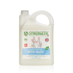 Антибактериальное жидкое крем - мыло Synergetic "Кокосовое молочко" 3,5л