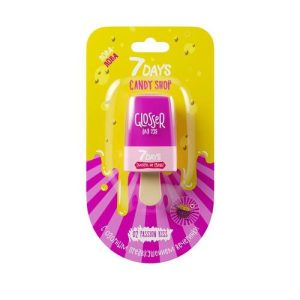 Блеск для губ 7 days Candy shop 02 Passion kiss 6мл