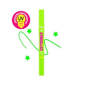 Подводка - фломастер для век 7 days Extremely Chick светящаяся , со штампом 702 Green Star 2мл