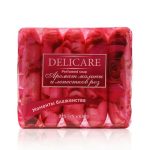 Туалетное мыло Delicare Моменты блаженства "Аромат малины и лепестков розы" 325г