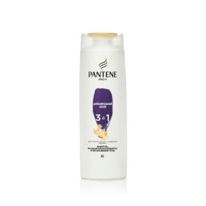 Шампунь, бальзам-ополаскиватель и интенсивный уход Pantene Pro-V Дополнительный объем 3 в 1, 360мл