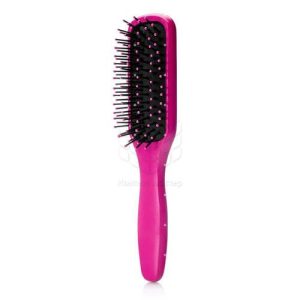 Массажная расческа для волос Ameli деревянная , розовая средняя