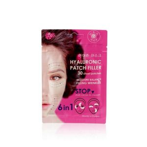 Гиалуроновые патчи - филлеры для кожи вокруг глаз Mi-Ri-Ne Hyaluronic Patch Filler 6 в 1, 30шт
