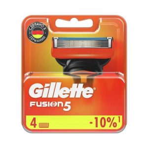 Кассеты для станка Gillette Fusion сменные 4шт