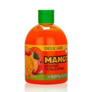 Гель - скраб для душа Delicare Fruit Peeling "Mango" 485мл