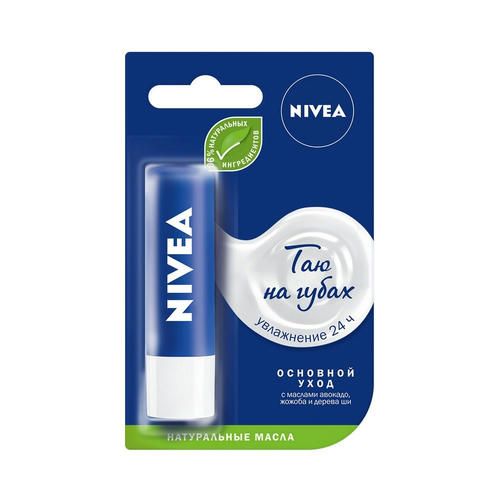 Бальзам для губ Nivea "Основной уход" 4,8г