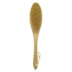 Щетка для тела для сухого массажа с тампико и длинной ручкой