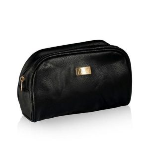 Косметичка Ameli из эко-кожи , красная / Черная