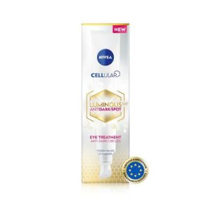 Крем для кожи вокруг глаз Nivea Luminous630 против темных кругов, 15мл